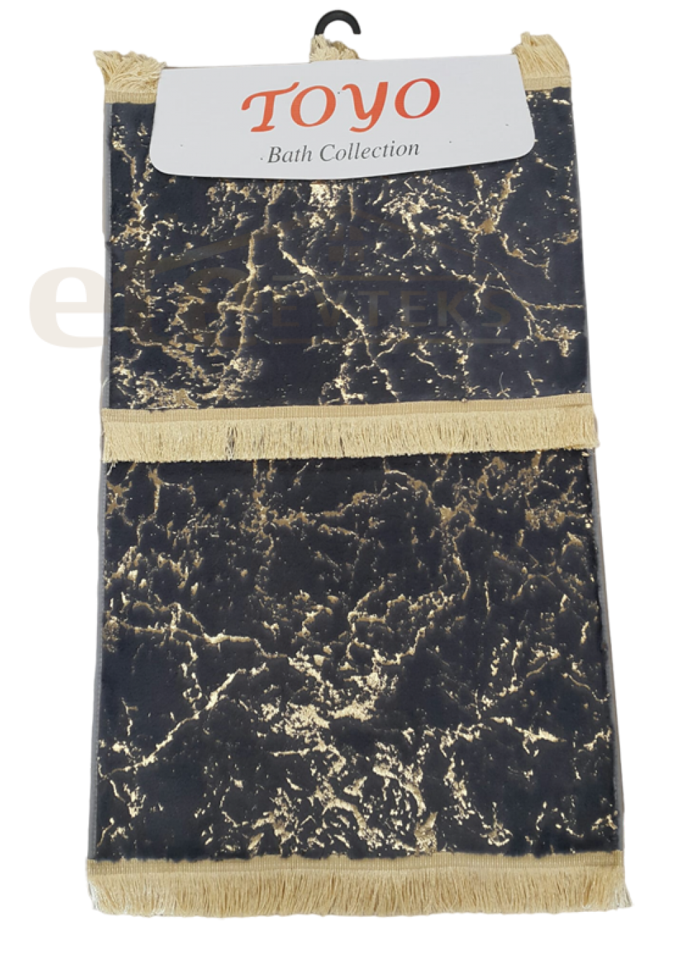 PUFFY VARAKLI 2'Lİ BANYO PASPASI ANTRASİT-GOLD 8696474231257 PUFFY VARAKLI 2'Lİ BANYO PASPASI ANTRASİT-GOLD 8696474231257