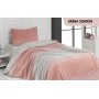 MERİNOS URBAN DREAM BATTANİYE YATAK ÖRTÜSÜ SETİ 2 PRÇ ARİNA SOMON TEK KİŞİLİK 8696474231819