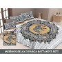 MERİNOS RELAX BATTANİYE YATAK ÖRTÜSÜ SETİ 3 PRÇ OZZY GRİ ÇİFT KİŞİLİK 8696474231803