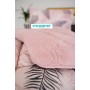 	ETE HOMETEX ÇİFT KİŞİLİK WELSOFT YORGAN 195X215CM YAPRAK DESEN PUDRA 8696474231660
