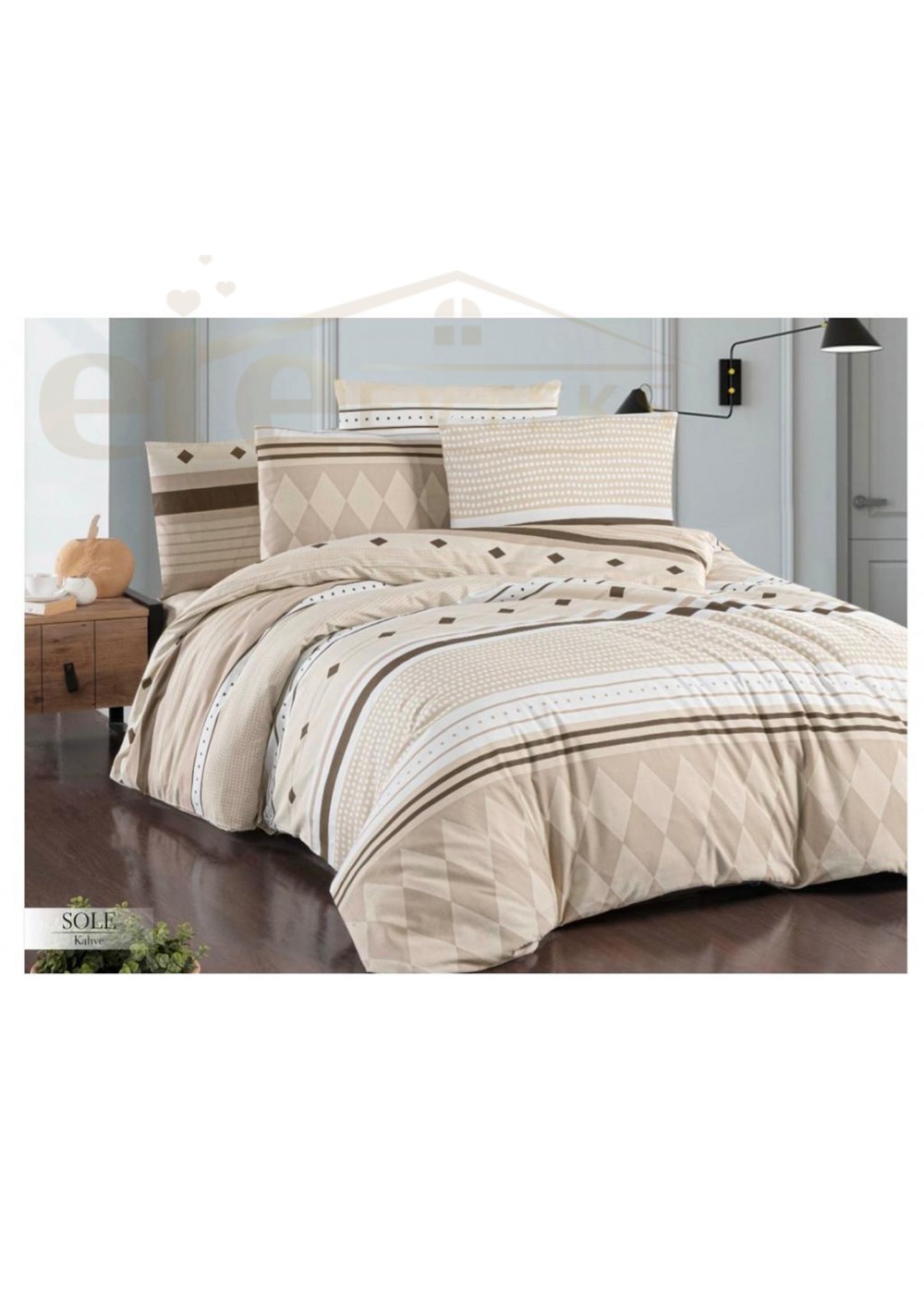 İPEKSİ TEK KİŞİLİK RANFORCE NEVRESİM TAKIM SOLE KAHVE 8696474231312 İPEKSİ TEK KİŞİLİK RANFORCE NEVRESİM TAKIM SOLE KAHVE 8696474231312