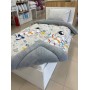 ETE HOMETEX TEK KİŞİLİK LÜX WELSOFT YORGAN ASTRONOT GRİ 155X215CM 8696474231857