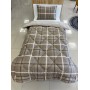 ETE HOMETEX TEK KİŞİLİK LÜX WELSOFT YORGAN SAFİR BEJ 155X215CM 8696474231849