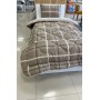 ETE HOMETEX TEK KİŞİLİK LÜX WELSOFT YORGAN SAFİR BEJ 155X215CM 8696474231849