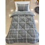 ETE HOMETEX TEK KİŞİLİK LÜX WELSOFT YORGAN SAFİR GRİ 155X215CM 8696474231850