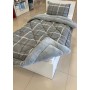 ETE HOMETEX TEK KİŞİLİK LÜX WELSOFT YORGAN SAFİR GRİ 155X215CM 8696474231850