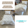 ETE HOMETEX TEK KİŞİLİK LÜX WELSOFT YORGAN YANSIMA BEJ 155X215CM 8696474231851