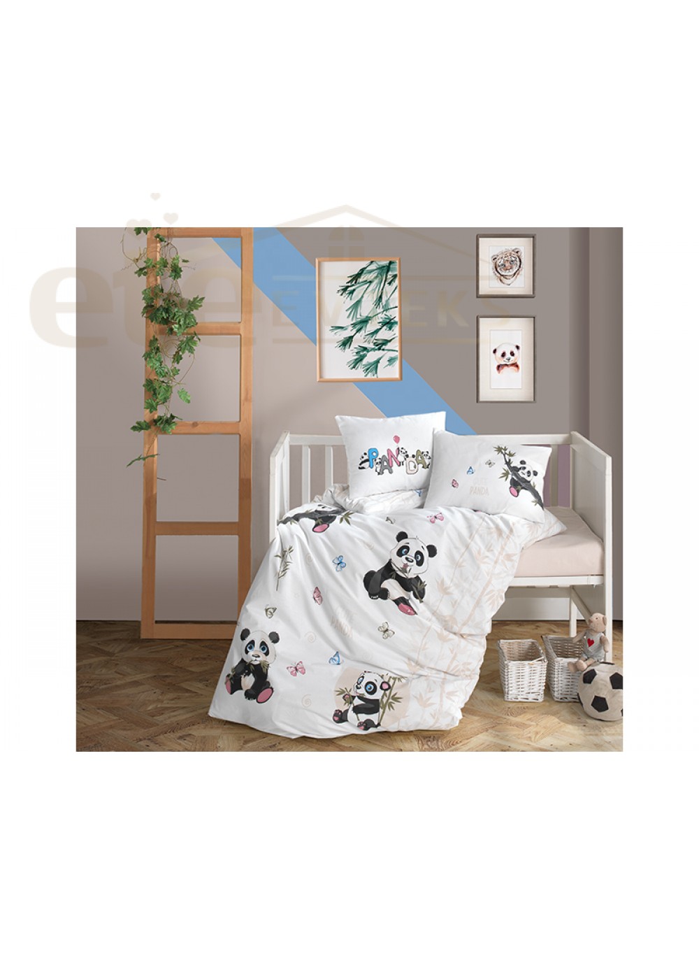 CLASY BEBEK NEVRESİM TAKIMI PANDA 8699297000096 CLASY BEBEK NEVRESİM TAKIMI PANDA 8699297000096